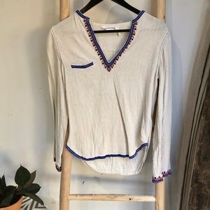 Embroidered Relaxed Fit Isabel Marant Blouse